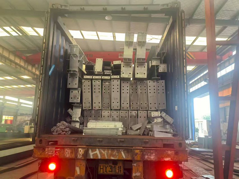 Индивидуальная стальная конструкция оцинкованная завод поставлен на Фолклендские острова